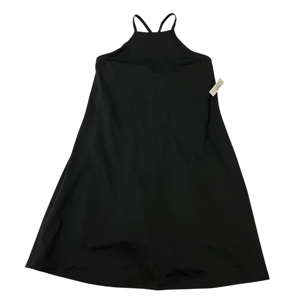 Madwell MWL Flex 2.0 Fitness Dress Black Size S Athletic Built In Shorts Stretch
